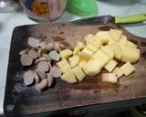 Foto langkah ke 2 dari resep Semur Puyuh BAKETA (Bakso Kentang Tahu) HOT.