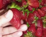 A picture of step 1 of Strawberry Chutney ❤😋🍓.