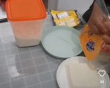 Foto langkah ke 1 dari resep Roti Manis Panggang Isi Keju Melt.