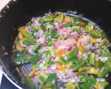 Foto del paso 3 de la receta: Timbal de verduras y bacalao