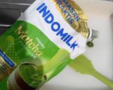 Foto langkah ke 3 dari resep Ketan Creamy Matcha.