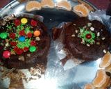 A picture of step 25 of Christmas baby choco cake.