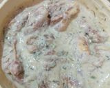 A picture of step 1 of Butter chicken.