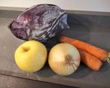 Foto del paso 2 de la receta: Arroz de costilla y lombarda