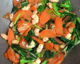 Foto langkah ke 8 dari resep Udang sayur cha cha.
