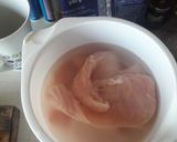 Ananászos sonkás csirke recept fázis 1 fotója