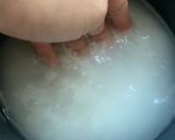 A picture of step 2 of Perfect cooked Japanese rice.