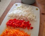 Foto del paso 1 de la receta: Tortilla de zapallitos verdes