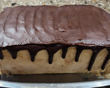 Foto del paso 20 de la receta: 🍌Torta helada / Postre banana split - con dulce de leche y mantequilla de maní bañado en chocolate🍌