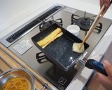 A picture of step 5 of Dashimaki Tamago - Japanese rolled omelet.