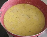 A picture of step 7 of Kesar Rasmalai.