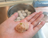 [狗狗鮮食] 旗魚青椒豬肉丸的食譜步驟2照片