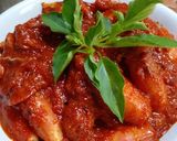Foto langkah ke 7 dari resep Cumi bumbu rujak anti alot.