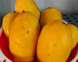 A picture of step 1 of Mango Kalakand.