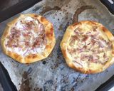 Tejfölös, szalonnás galette recept fázis 4 fotója
