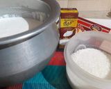 A picture of step 2 of Faloodah sweet spaghetti.