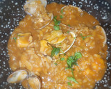 Foto del paso 10 de la receta: Meloso de sepia, langostinos y almejas