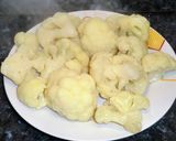 Rántott karfiol recept, sütőben sütve recept fázis 1 fotója