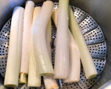 Foto del paso 1 de la receta: Puerros vinagreta