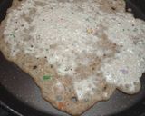 A picture of step 3 of Ragi cheela.