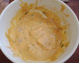 A picture of step 3 of Fish Bhajia with Kachumbari.