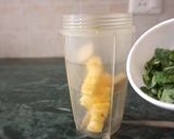 A picture of step 1 of Pineapple mint mocktail.