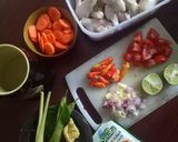 Foto langkah ke 1 dari resep Aseman Ayam kuah segar.
