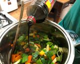 Foto del paso 6 de la receta: Guiso de verduras con zapallo y orejas de palo