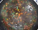 A picture of step 7 of Veg Manchow Soup.