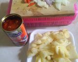 Foto langkah ke 2 dari resep Sarden Saus Nanas .