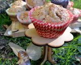 Foto del paso 5 de la receta: Muffins integrales de manzana y pera🌹 (sin huevo)
