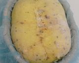 Foto langkah ke 16 dari resep Kunyit Wijen Jinten Hitam Chili Flakes Cheese Sourdough Bread (Open Bake Method).