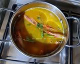 Une image de l'étape 4 de Soupe aux crevettes 🦐.