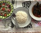عکس مرحله 2 از دستور گوجه بادمجون با پلو