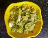A picture of step 2 of Cabbage Cake(Kobi bhanole).