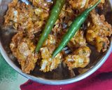 A picture of step 5 of Onion cabbage pakoda.