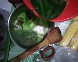 Foto langkah ke 3 dari resep Nasi Uduk Hijau.