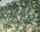 Foto del paso 6 de la receta: Revuelto de acelgas con gambas y pechuga de pavo