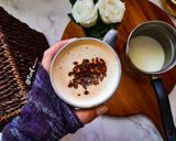 Foto langkah ke 9 dari resep Creamy Hot Coffee (Cappuccino Latte and Mochaccino KW).