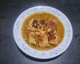A picture of step 5 of Ragda pav.