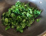 A picture of step 1 of Methi Baingan Tamatar Sabzi.