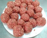 Foto del paso 1 de la receta: Fideos con Tuco y Albóndigas