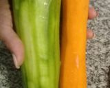 Foto del paso 2 de la receta: Tortilla de zuchini y zanahorias