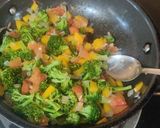 A picture of step 4 of Chicken healthy salad.