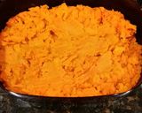 A picture of step 2 of Brad's butternut squash pie.