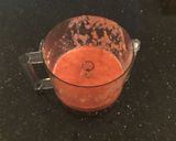A picture of step 1 of Fresh Strawberry Mousse.