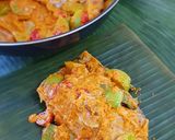 Foto langkah ke 1 dari resep Pepes pedas kepala ikan tuna tomat hijau.