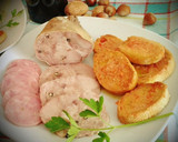 Foto del paso 1 de la receta: Fiambres, vientre relleno y catalana