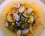 Zöldségleves csirkemellel recept fázis 4 fotója