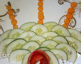 A picture of step 6 of Cucumber and tomato styles.